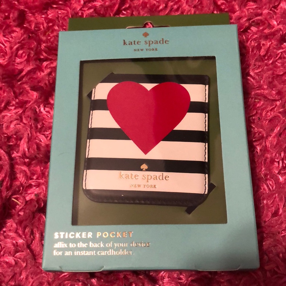 kate spade sticker pocket